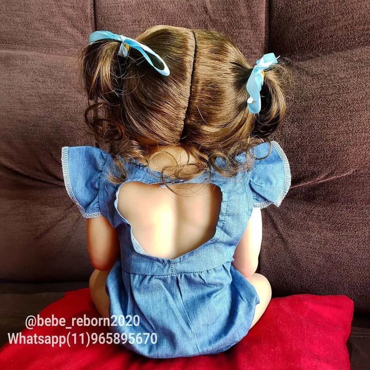 Bebê Reborn urso azul - Foto 5