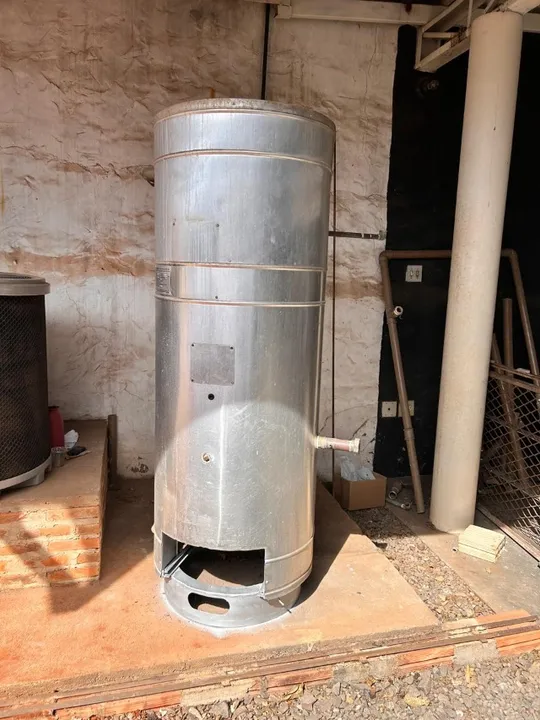 Aquecedor a gás GPC 100 - 220V - Semi novo (com pouco uso)