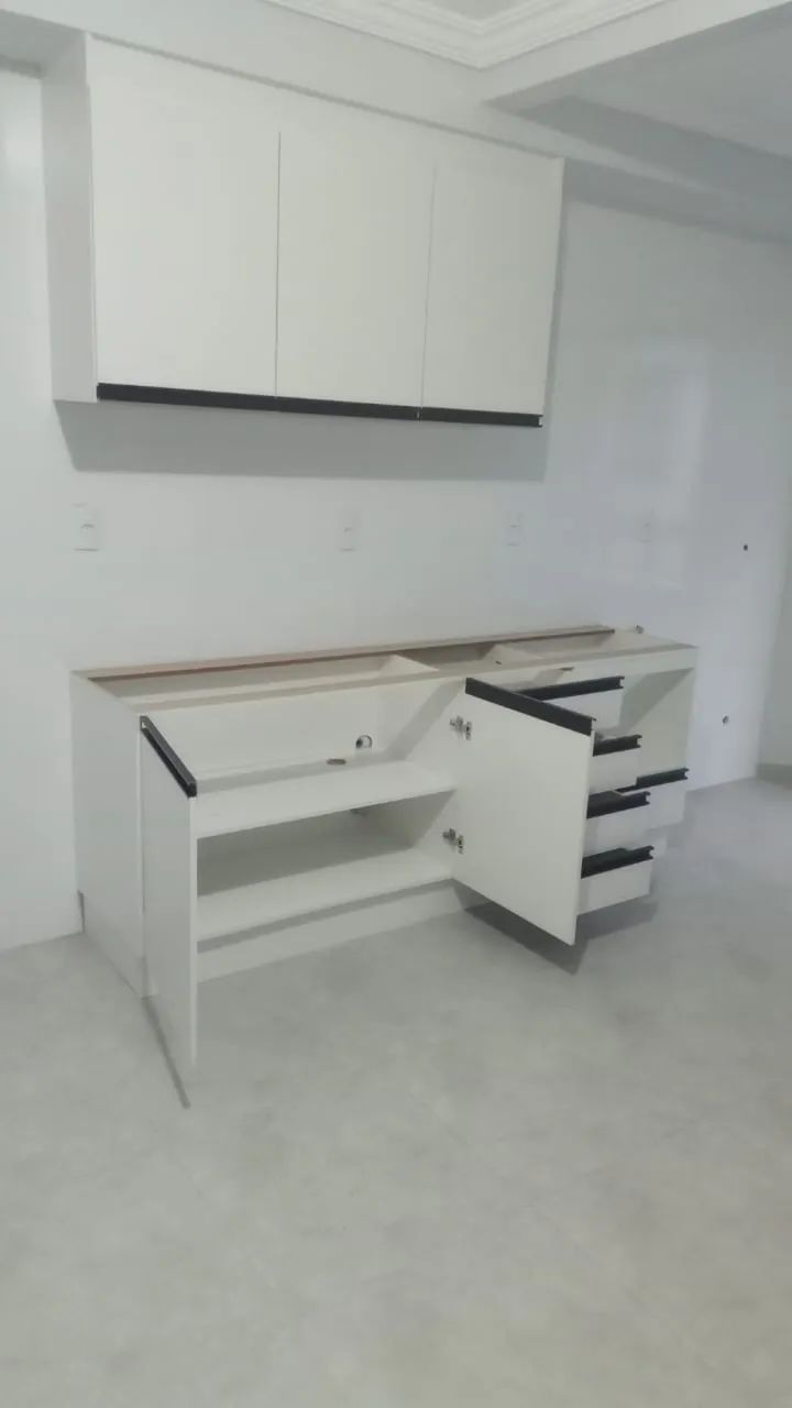 Jogo de cozinha compacto 100% MDF produto novo fabricação própria  - Foto 2