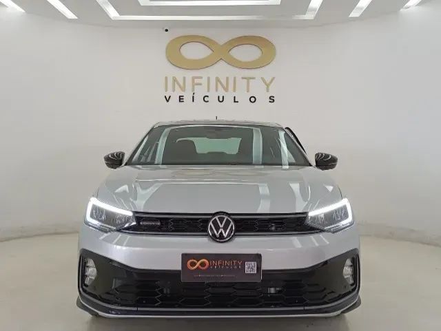 Virtus 2024 Exclusive 250tsi 1.4 turbo automático Flex Km15.51 com Garantia de Fabrica