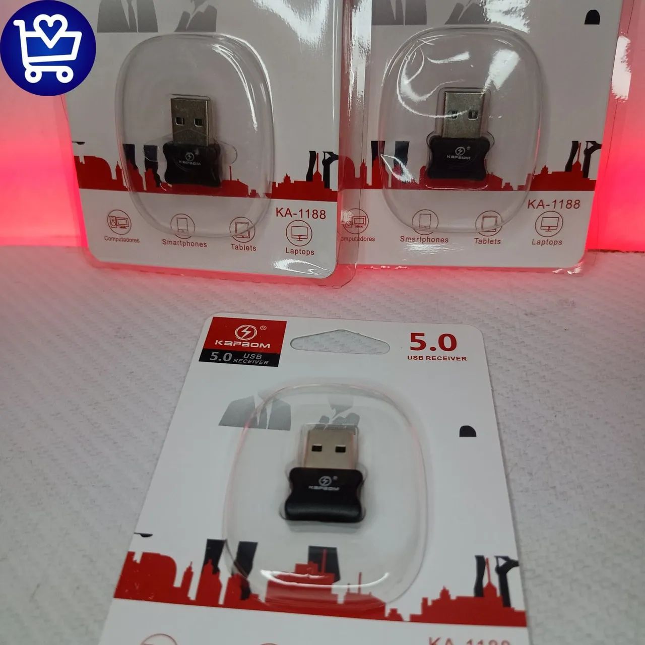 Adaptador Bluetooth USB 5.0 Receptor Sem Fio - Foto 4