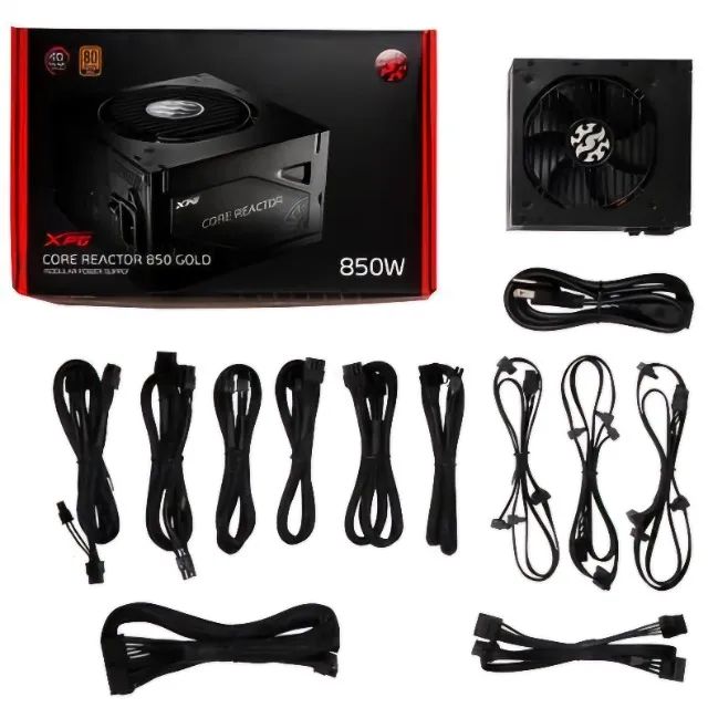 Fonte XPG Core Reactor, 850W, 80 Plus Gold, Modular - Foto 3
