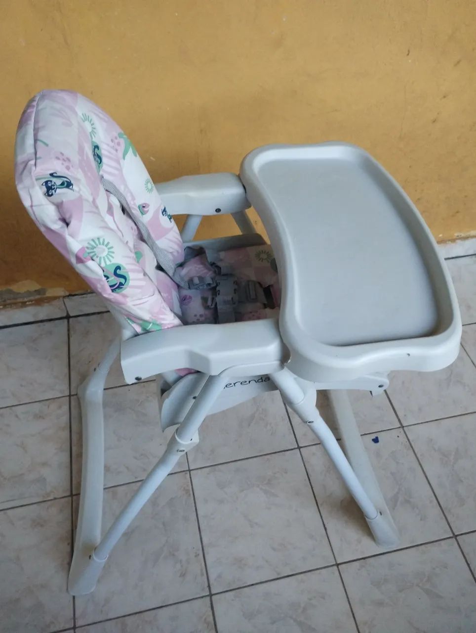 Cadeirinha de Alimentação Rosa - Foto 5