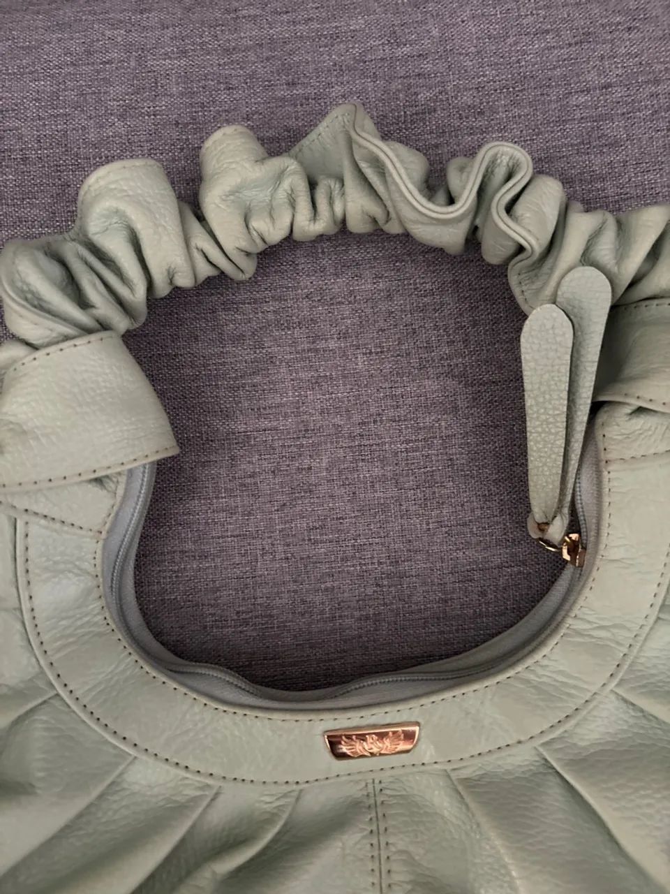 Bolsa Cavalera com alça franzida - Foto 3