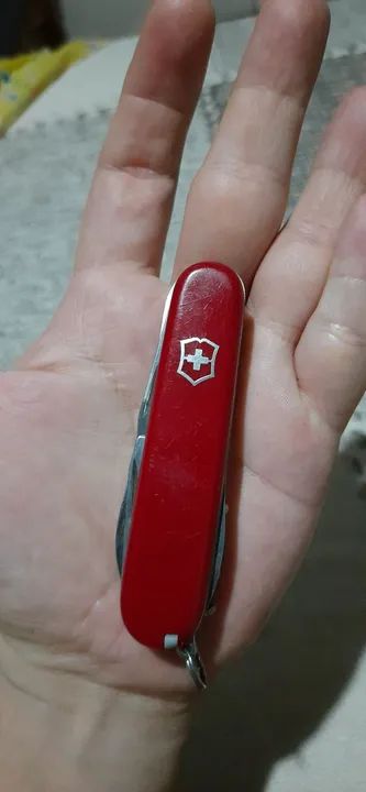 Victorinox Spartan Vermelho: 12 Funções, Clássico, Impecável! - Foto 4