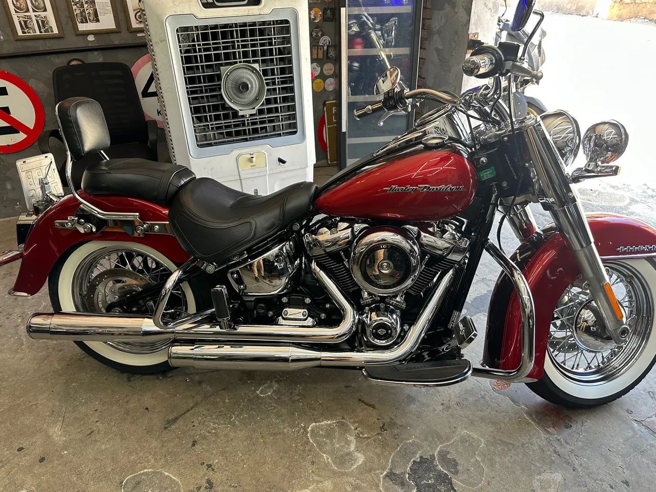 Softail Harley Deluxe 2018 -único dono - Foto 2