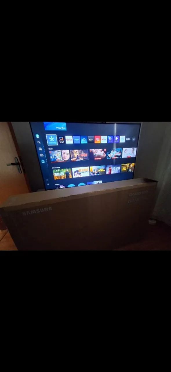 Televisão Samsung 50 polegadas 4k ,nova vom nota - Foto 2
