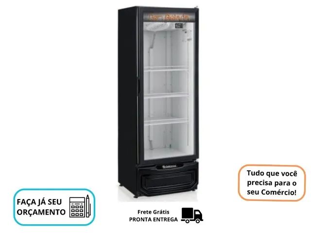 Cervejeira Gelopar 410 litros Porta de Vidro 127/220v