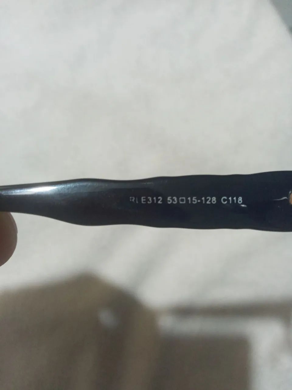  Armação Óculos de Grau Feminino azul marinho  - Foto 5