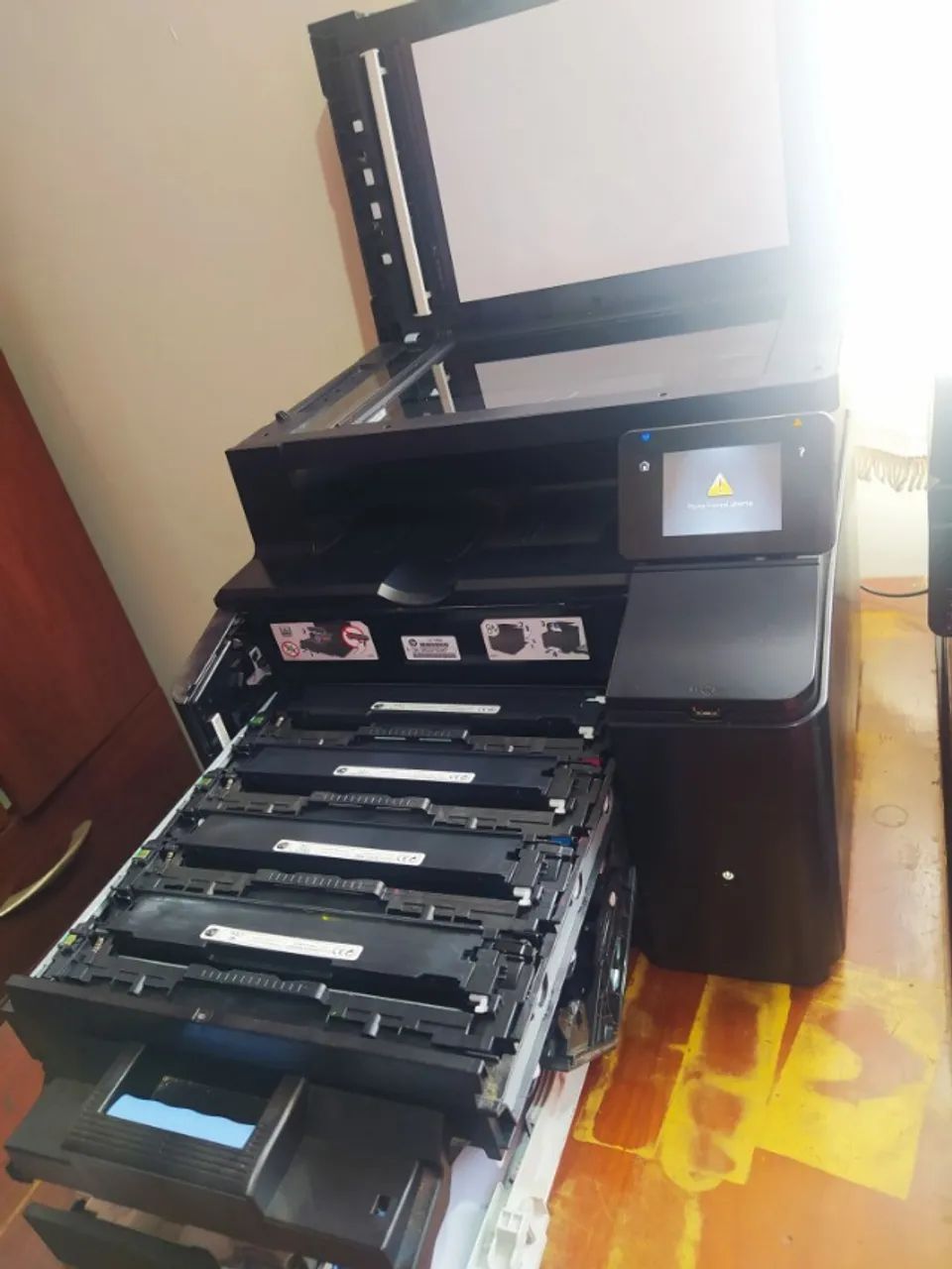 Impressora Hp Laserjet Pro 200 Color Mfp M276nw  - Foto 4