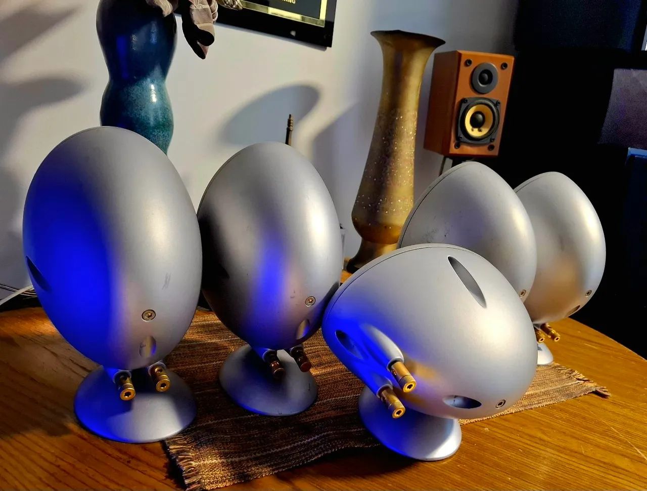CAIXAS KEF 5.0 HT2001 100W 8ohms 88dB EGG Uni-Q tech. - Foto 5