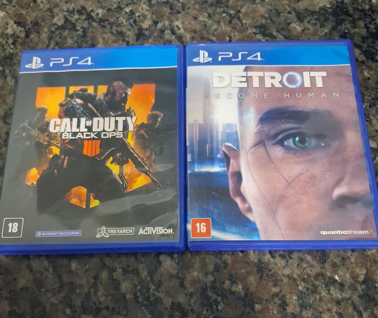 Call of Duty: Black Ops e Detroit: Become Human - PS4