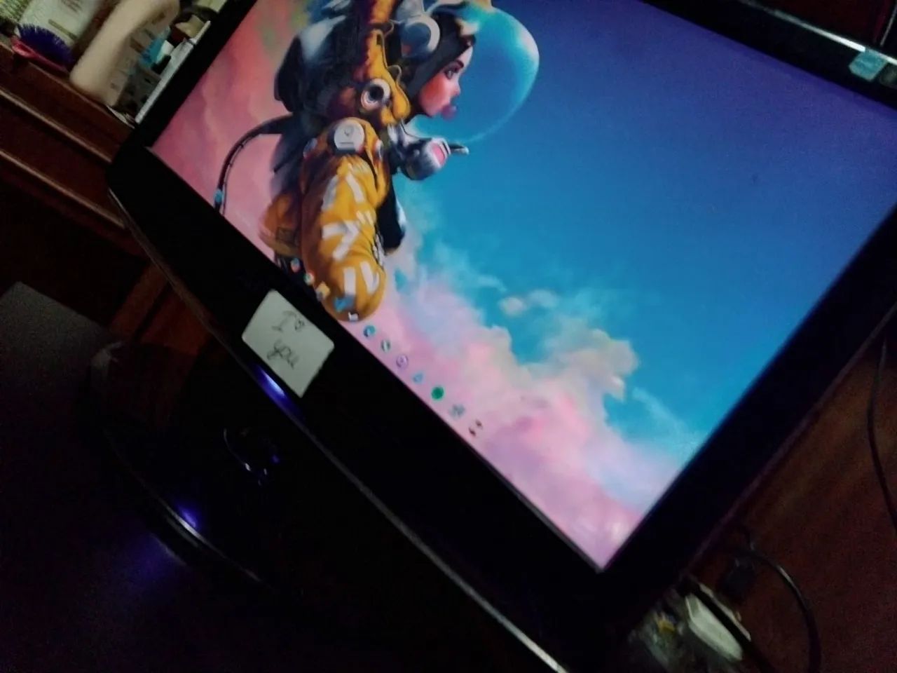 Monitor samsung syncmaster 633nw, 15,6 polegadas, acompanha cabo VGA e da fonte - Foto 6