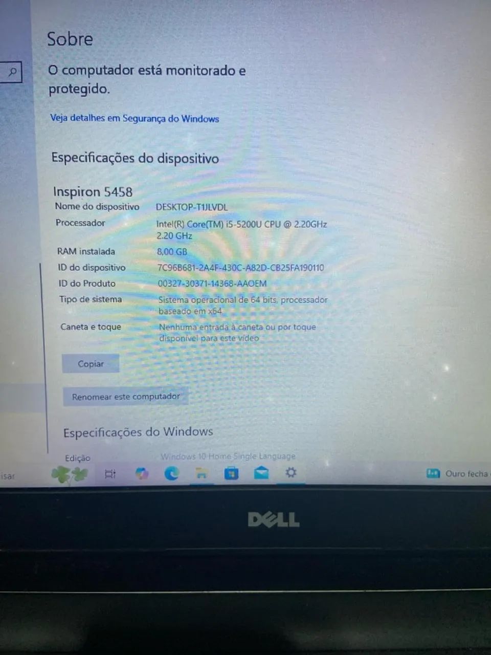 Notebook Dell Inspirion 5458 HD 1TB | I5 5ª Geração | 8 GB RAM - Foto 4