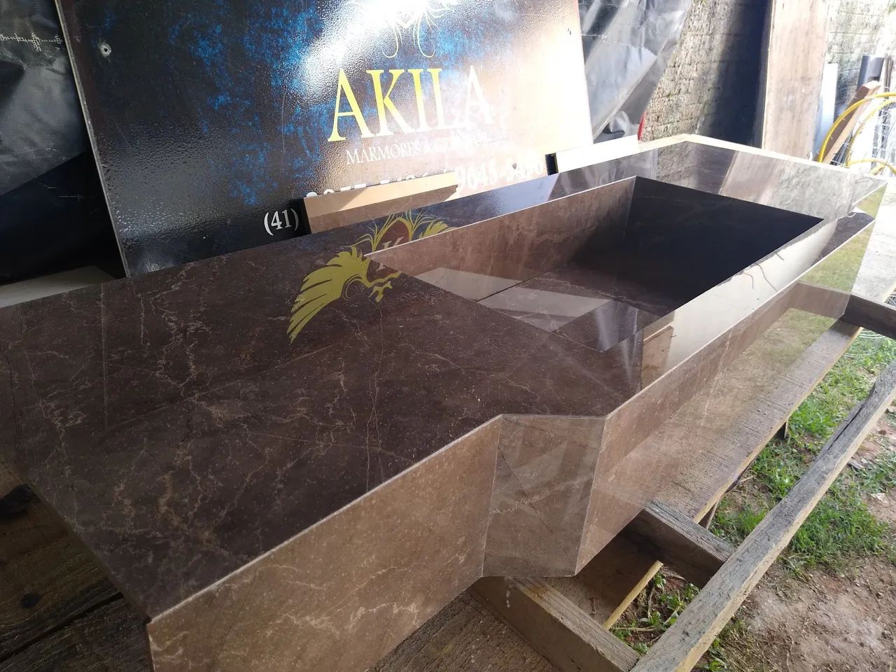 Mármore e granito bancadas de cozinha, lavatórios cuba esculpidas  - Foto 4