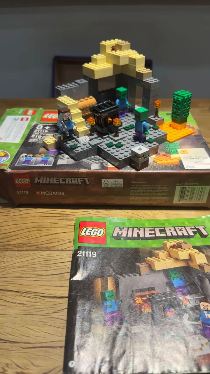 Minecraft A Masmorra - Lego 21119 - Foto 4