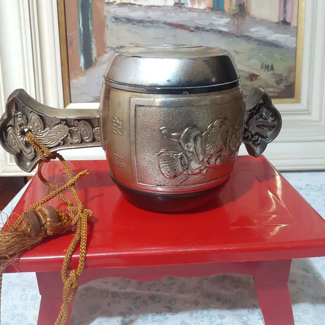 Martelo da sorte  UCHIDE NO KOZUCHI...JAPONÊS  SUPER ANTIGO 