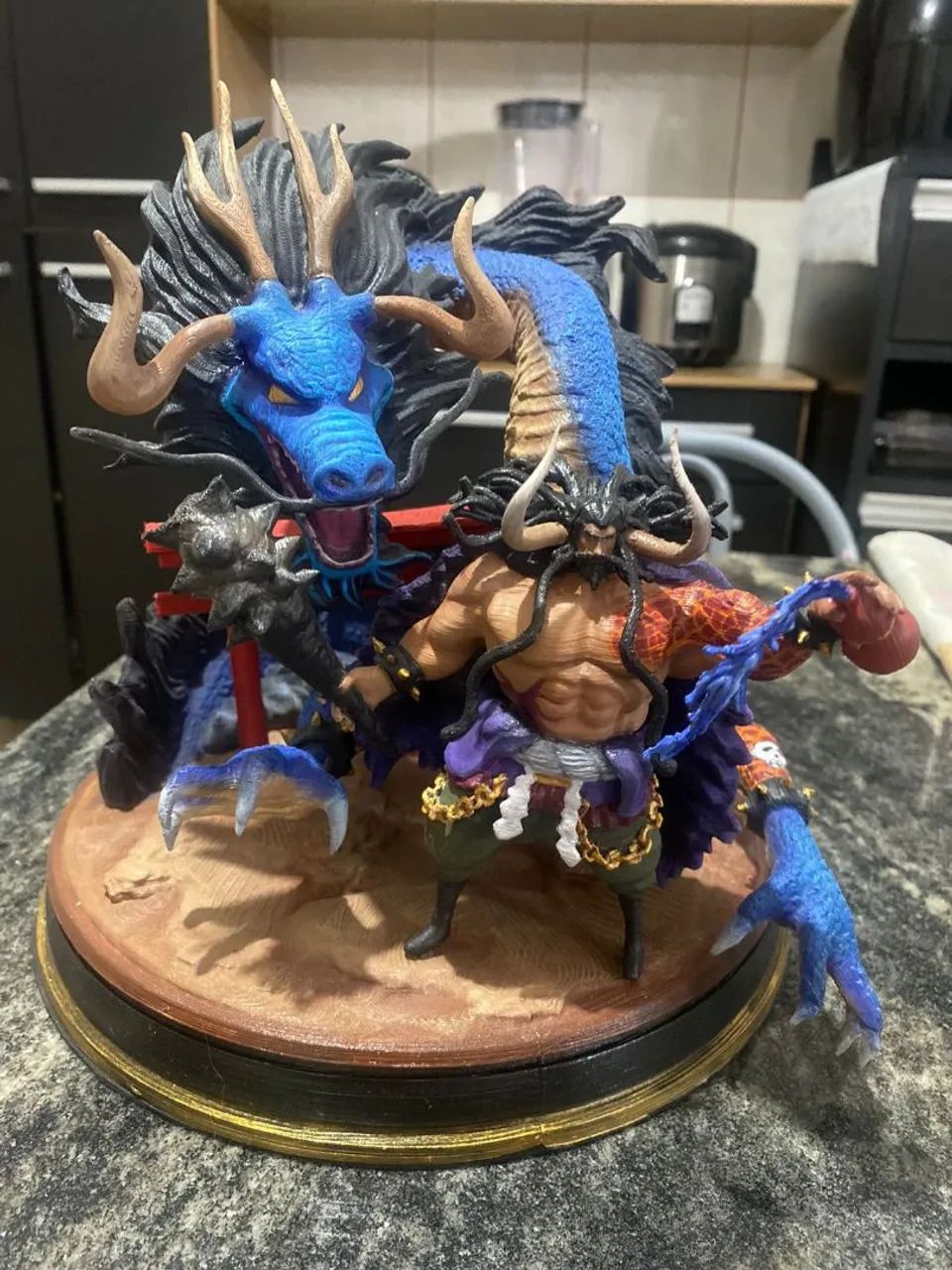 Action figure One Piece - Kaido e seu Dragão
