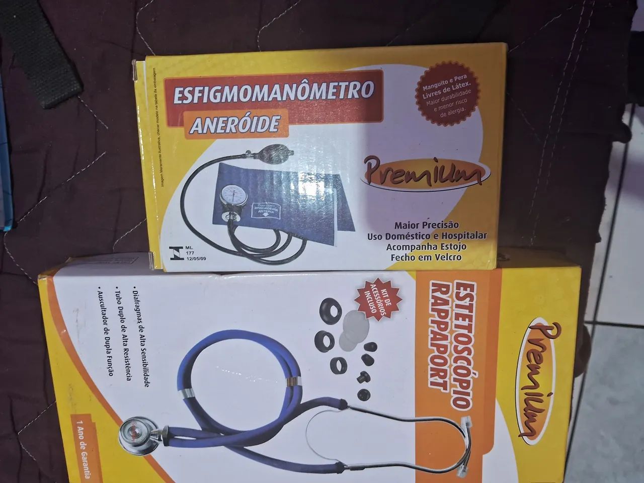 Estetoscópio e Esfigmomanômetro Premium - Foto 3