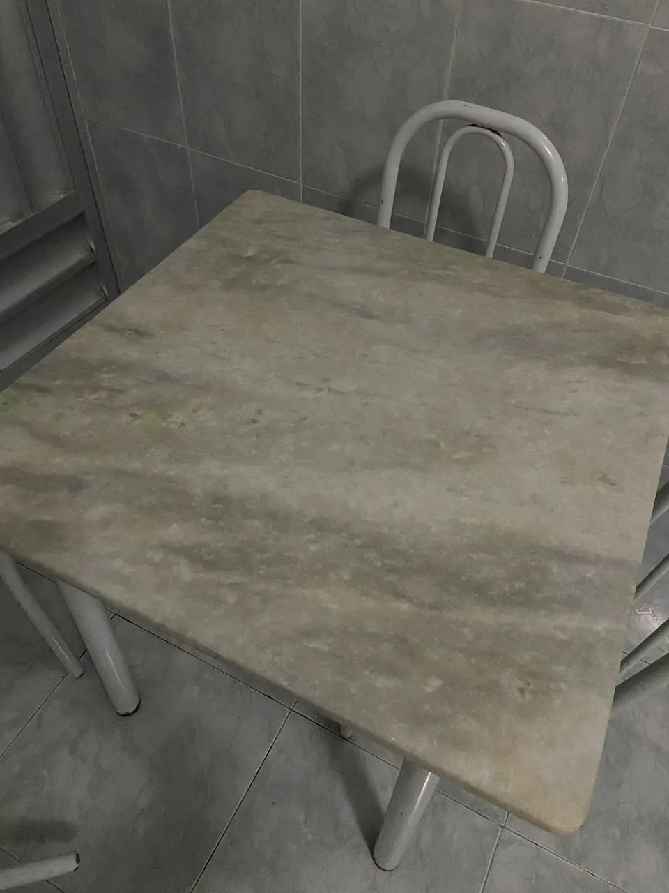 Marble table with 4 chairs64307304744449122