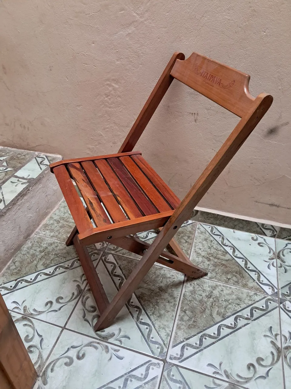 Cadeira Dobrável de Madeira Itaipava