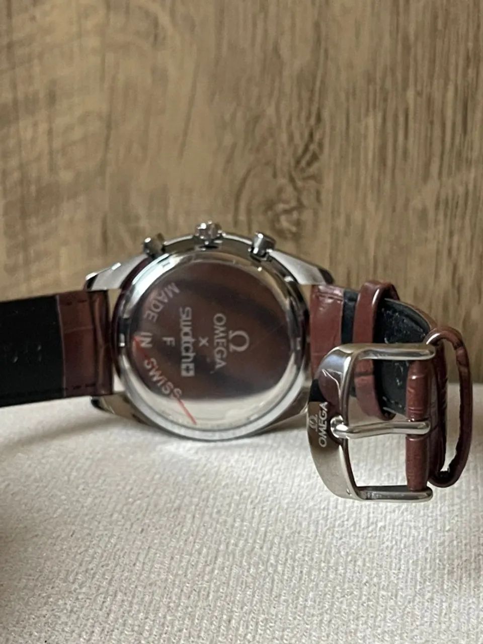 Relógio  Speedmaster TP - Marron - Pulseira de couro - Foto 4