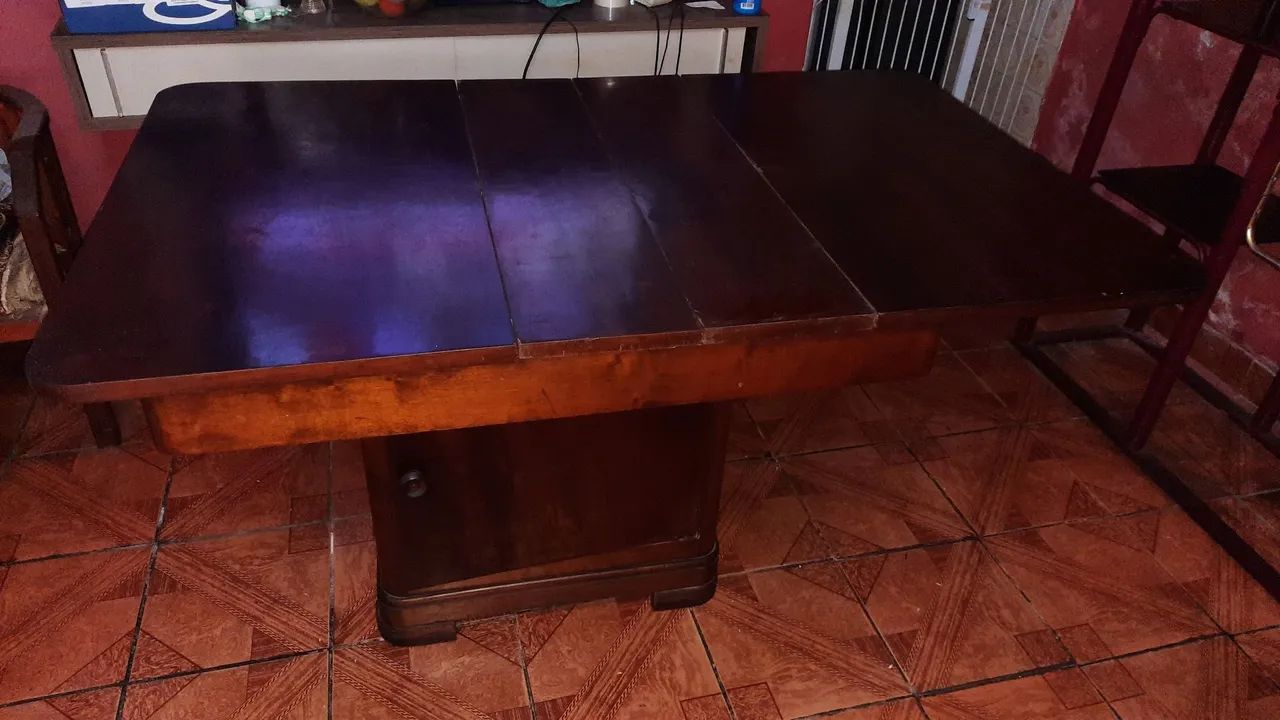 VENDO Mesa de  madeira antiga  - Foto 2