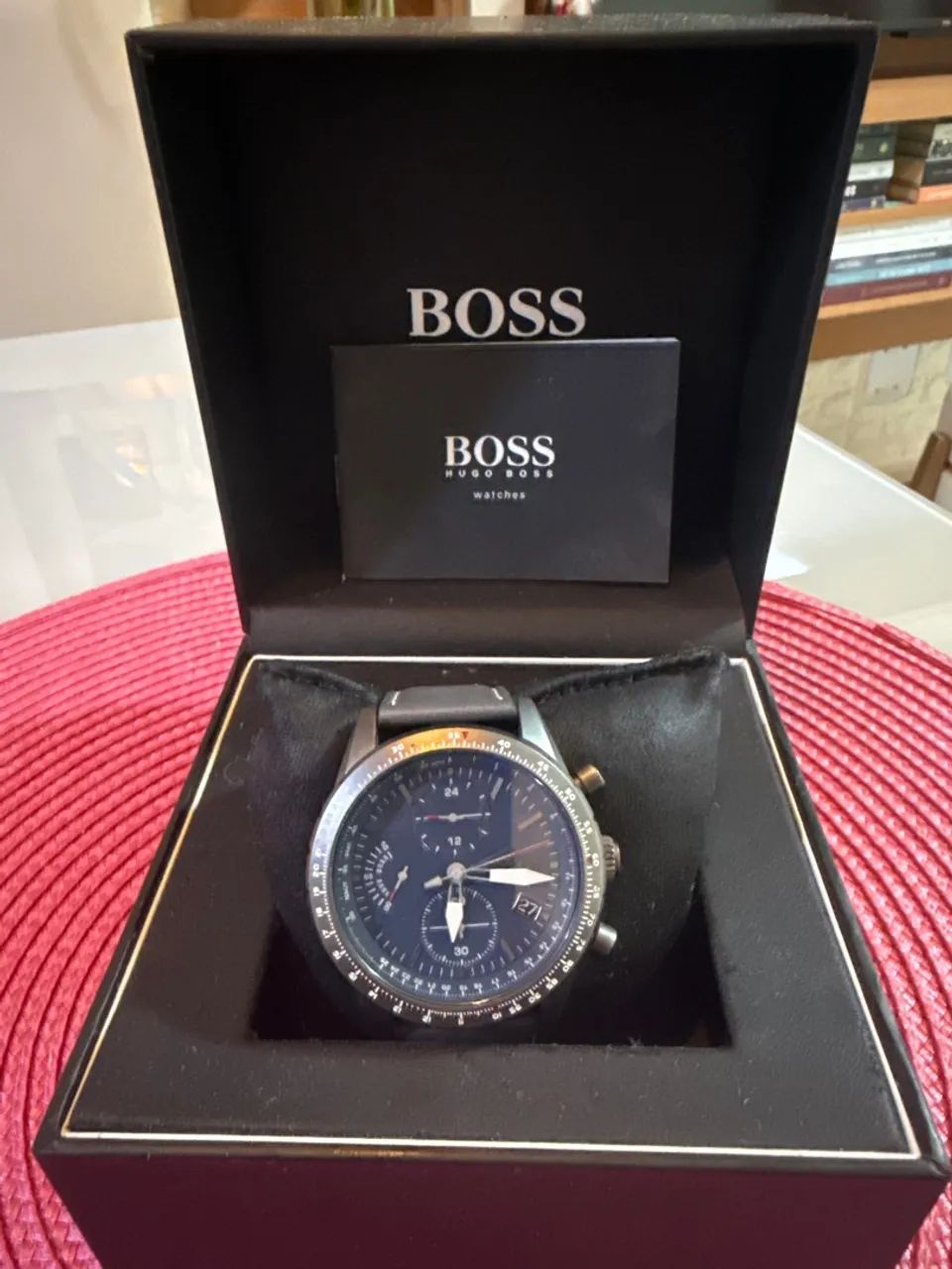 Relógio Hugo Boss 44 mm Pilot Edition