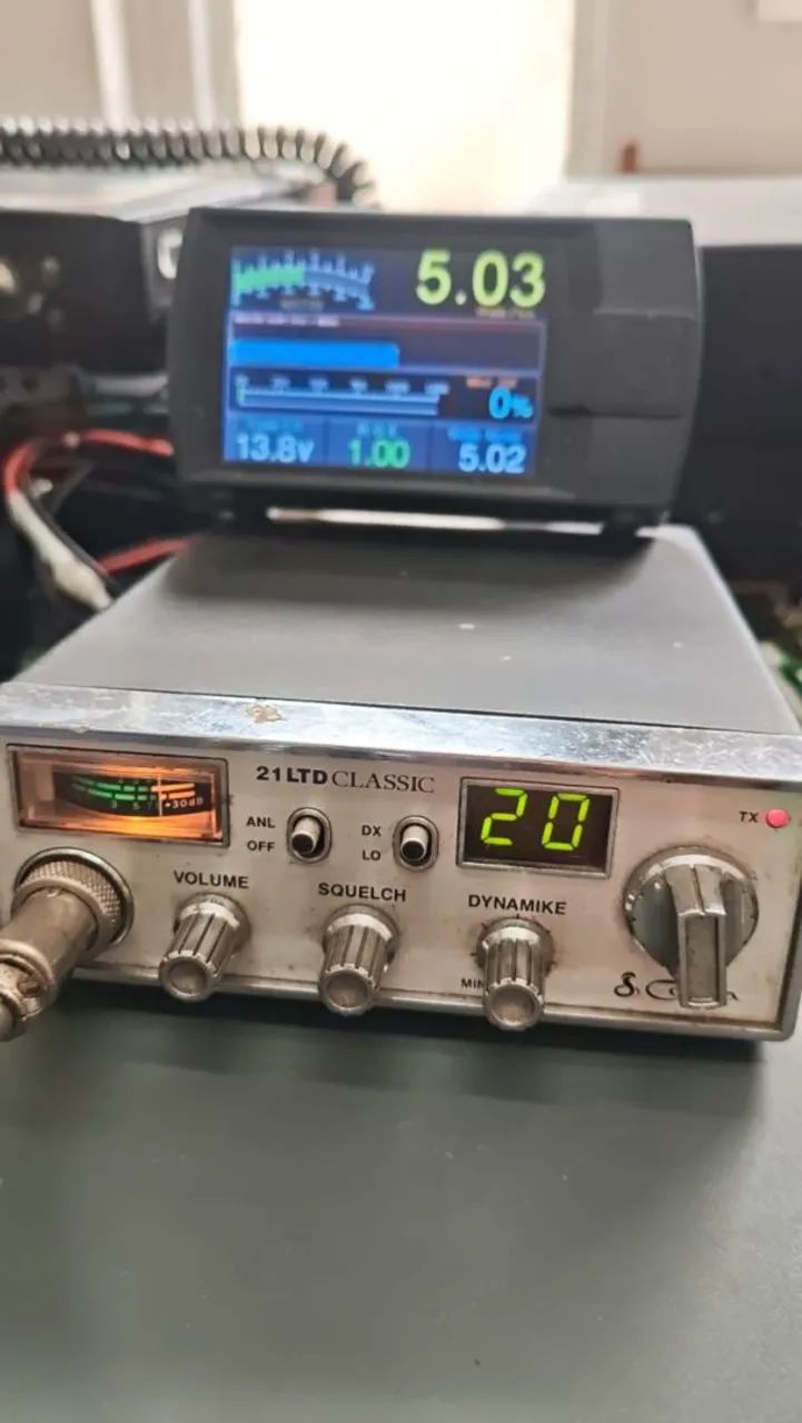 Rádio PX cobra 21 LTD classic raridade todo revisado  - Foto 2
