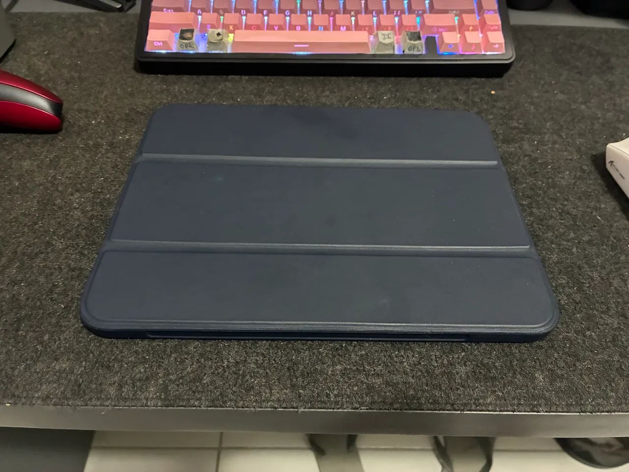 iPad 11 Azul + Caneta + Capa Suporte e película - Foto 3