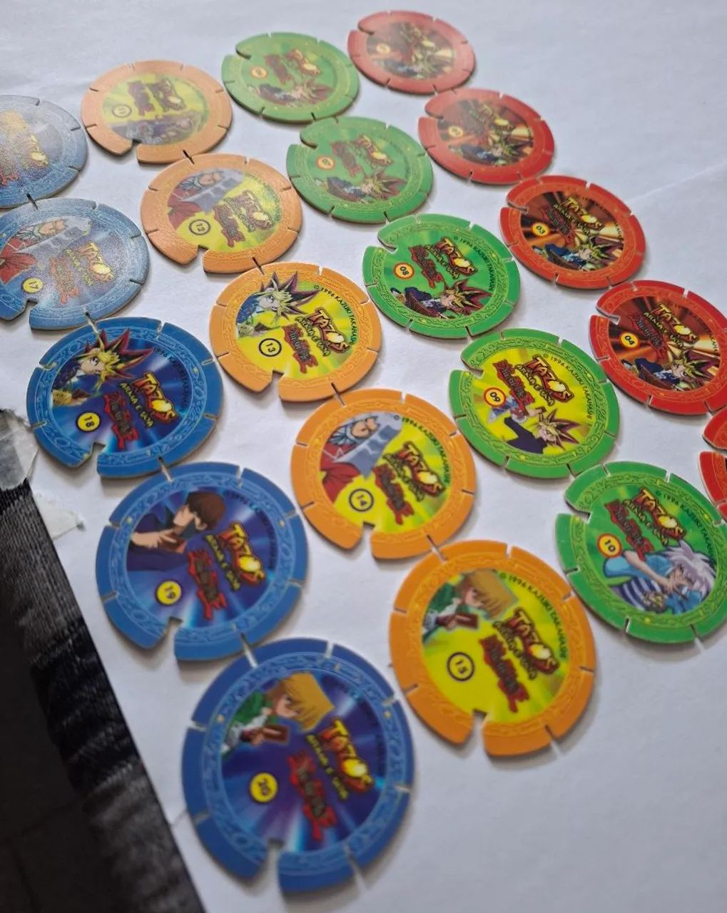 Coleção completa tazos yu-gi-oh! arma e voa - Foto 3