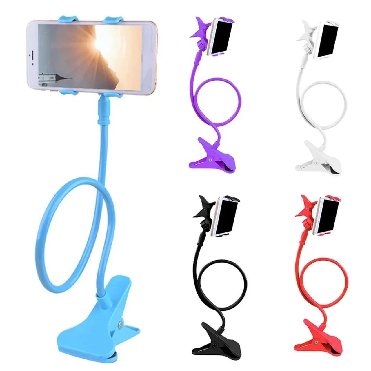 Suporte articulado flexivel apoio de mesa para celular - Foto 3