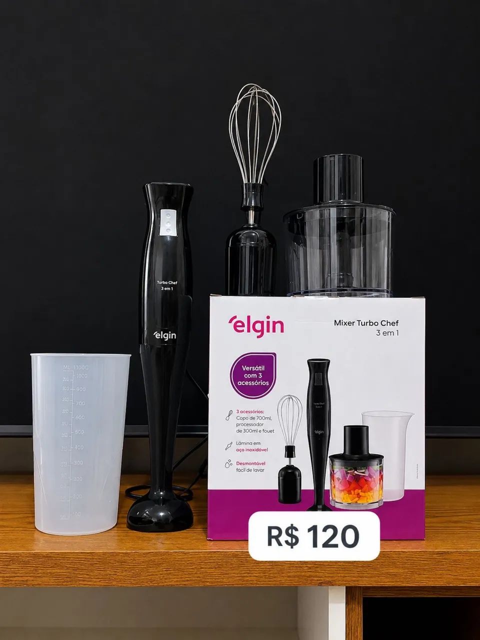 Mixer Elgin 3 em 1.