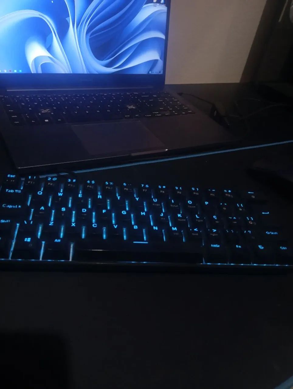 Kit Notebook Samsung i5 11ª Gen + 16GB RAM + Teclado 60% + Mouse Logitech - Foto 4
