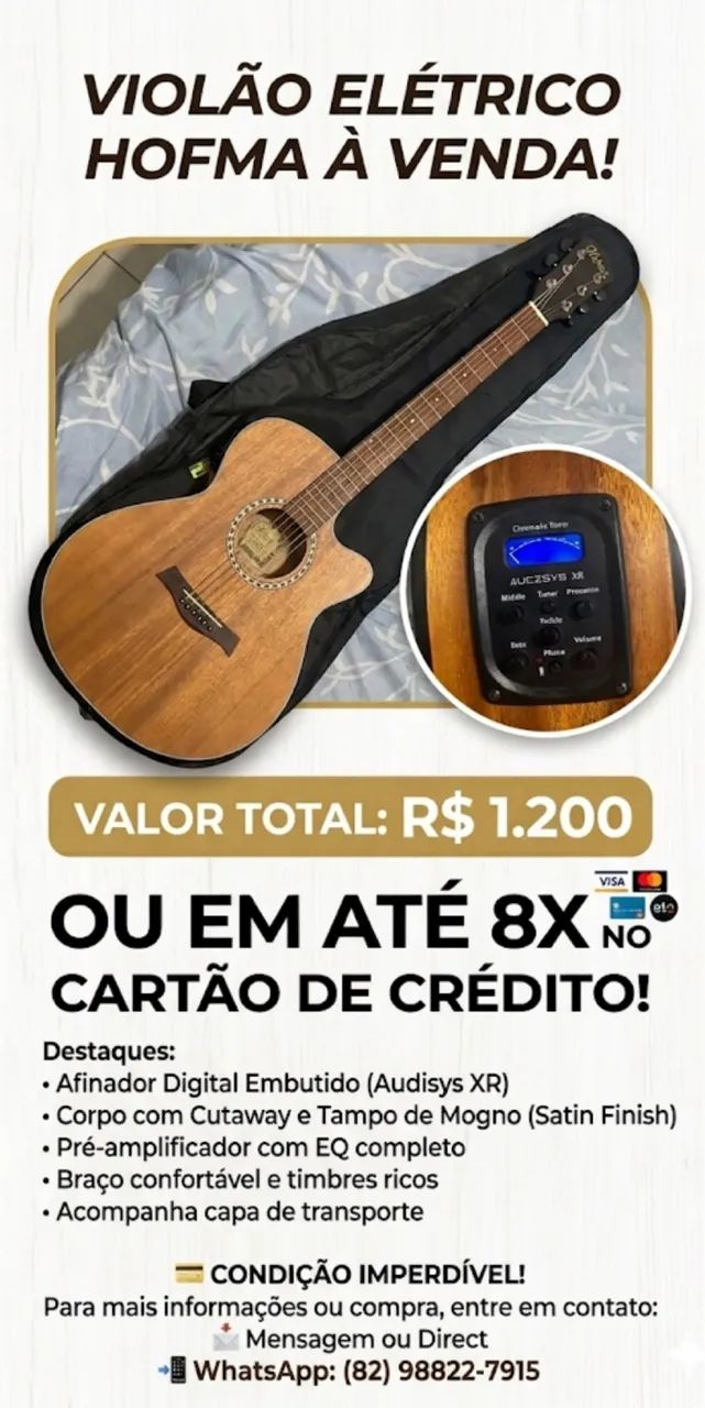 Violão novo