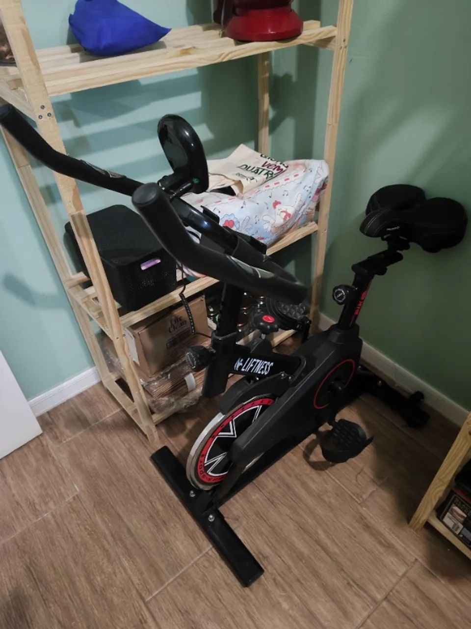 Bicicleta ergométrica spinning treino