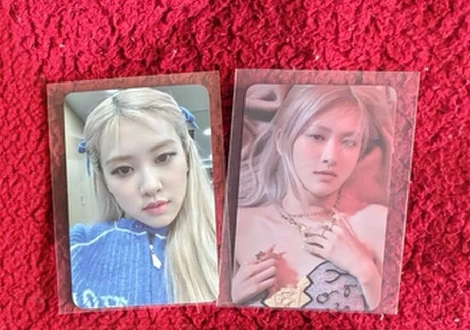 Photocards Rosé -R-Blackpink Oficiais 