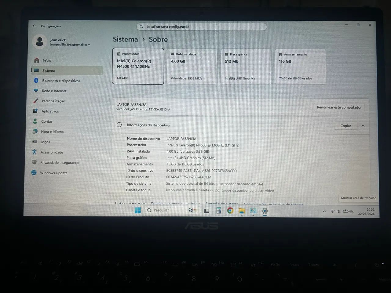 Notbook Asus Vivobook - Foto 5
