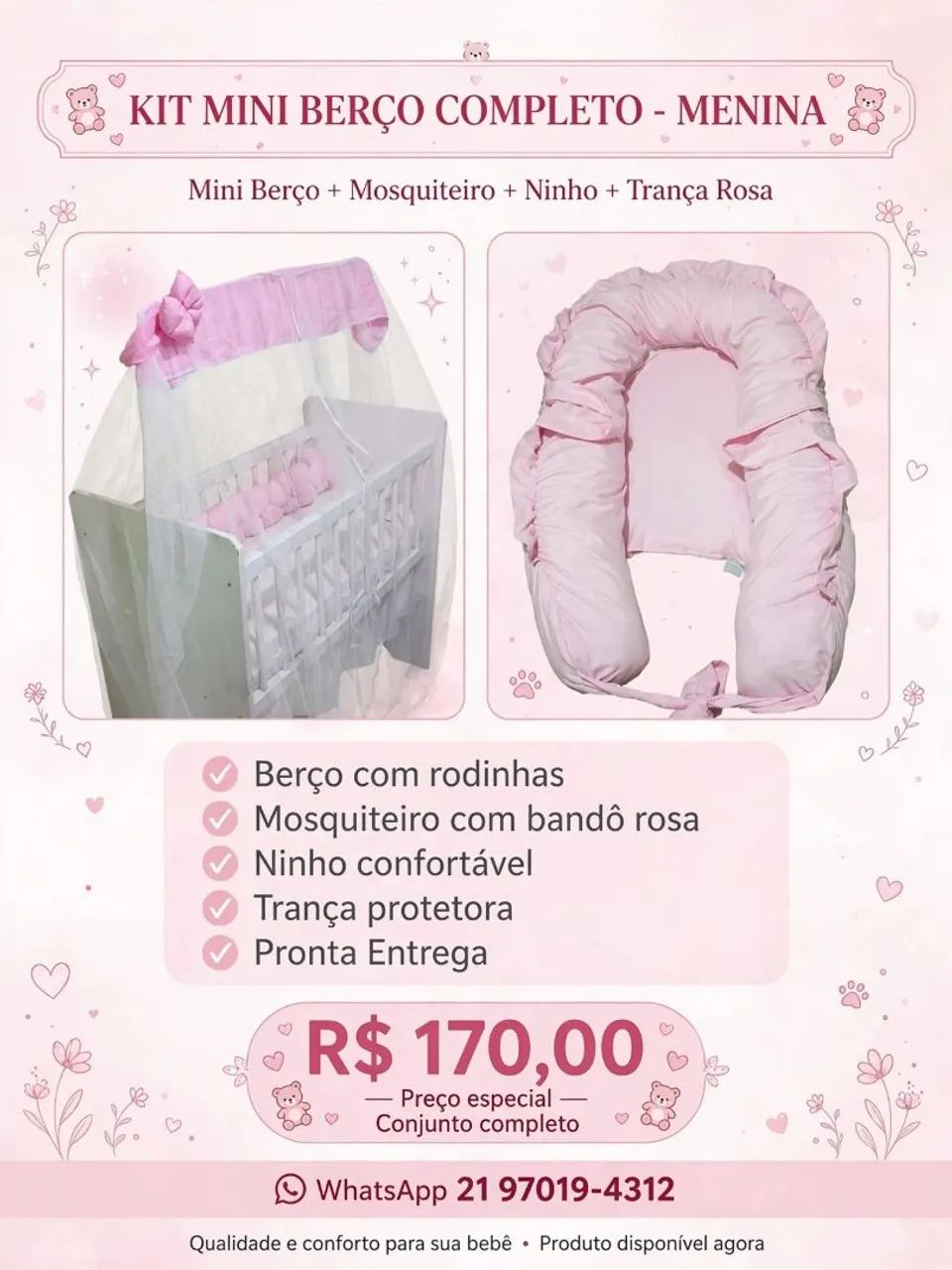 Mini berço 