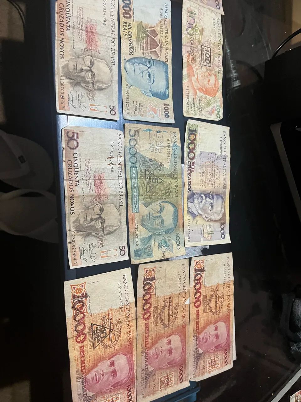 Onze notas antigas em64962661934466123