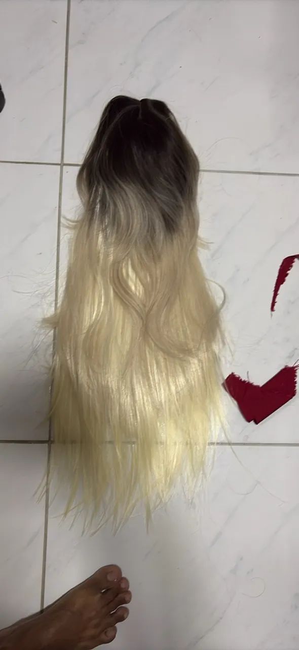 Peruca loira  - Foto 2