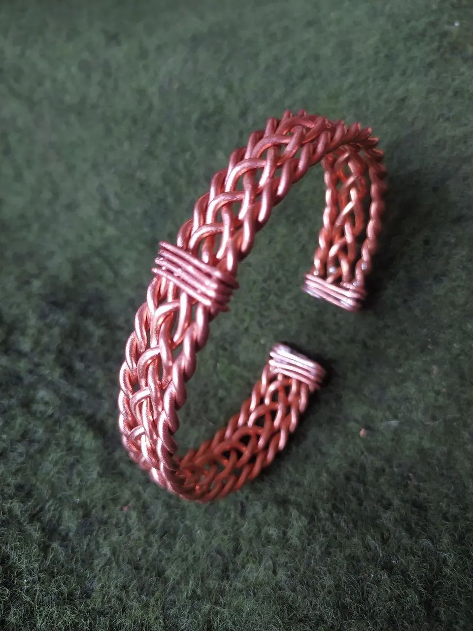 Bracelete/pulseira em cobre puro 