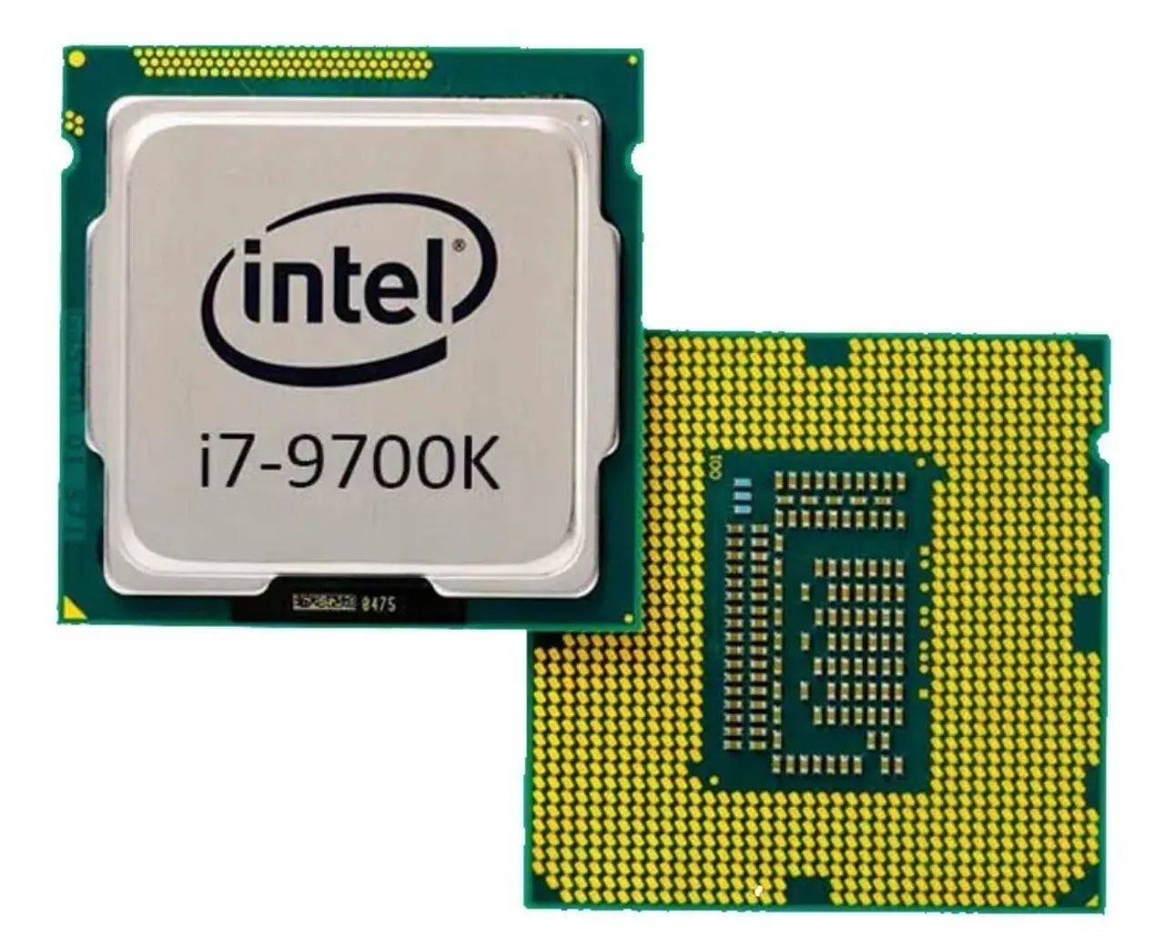 Processador Intel Core i7-9700-K de 8 núcleos e 4.9GHz de