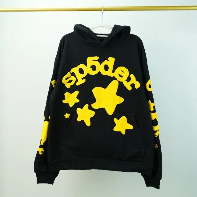 Moletom Sp5der Beluga Amarelo
