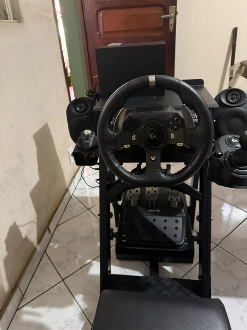Cockpit Stock Car + Logitech G920 + Edifier - Foto 2