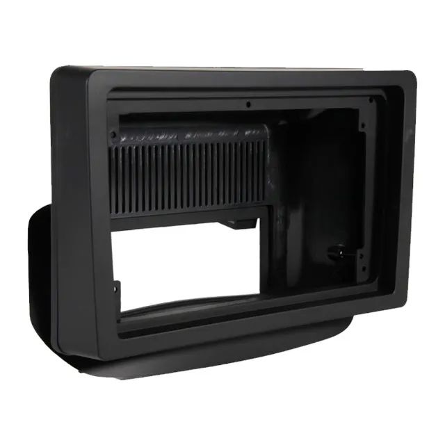 Moldura Multimídia Chevrolet Onix 2020-2025 9 Polegadas Preto Fosco