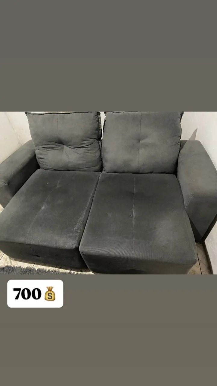 Sofá reclinavel 3 lugares