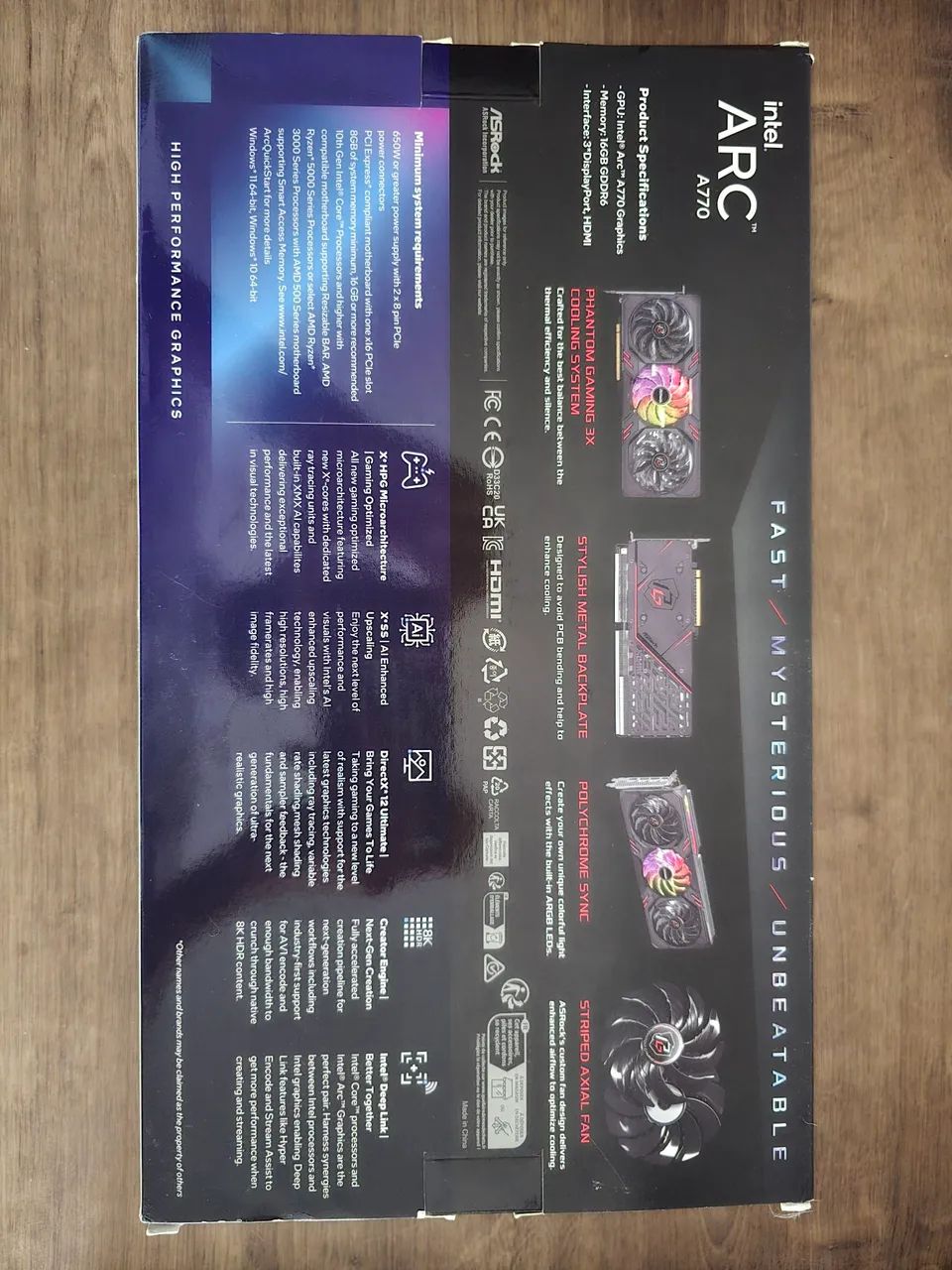 Placa de Vídeo ASRock Intel Arc A770 16GB - Foto 4