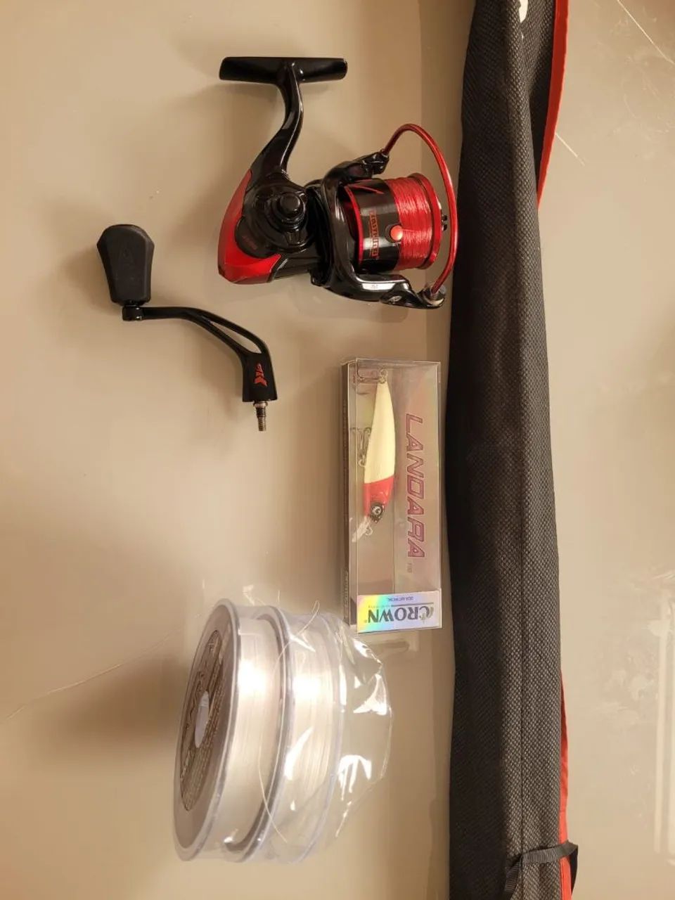 Kit vara de pesca para artificial  - Foto 3