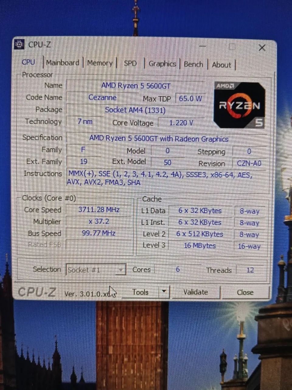 Vendo rayzen 5600gt